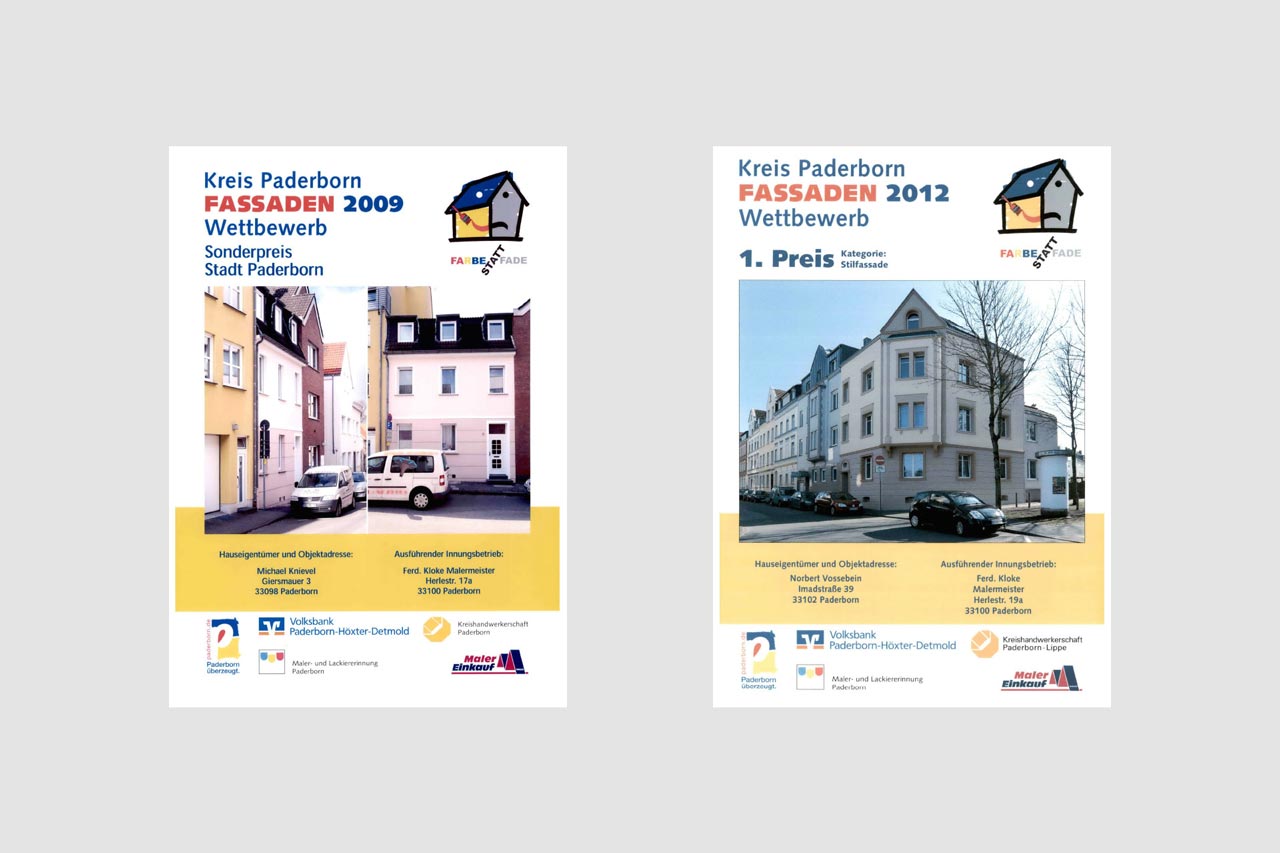Auszeichnung Fassadenwettbewerb 2009, 2012